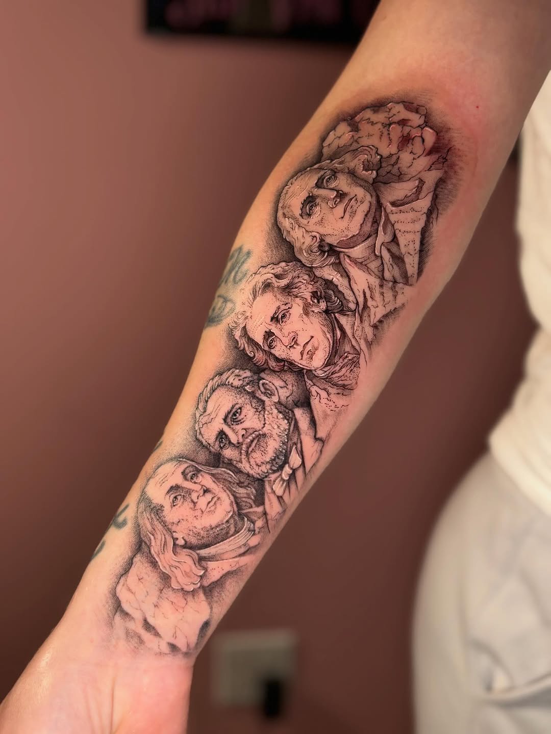 Tattoo by @teavangoghink — realism, black_and_grey