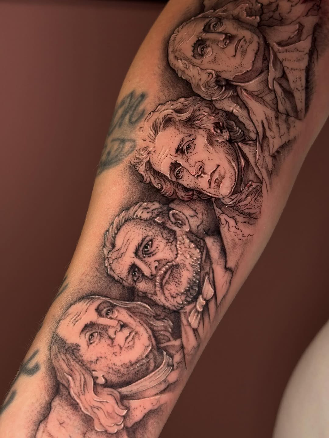 Tattoo by @teavangoghink — realism, black_and_grey