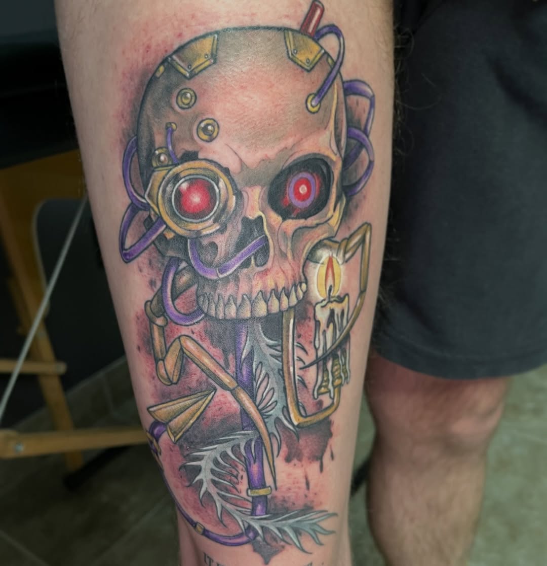 Tattoo by @bogwitchz_ — realism, illustrative