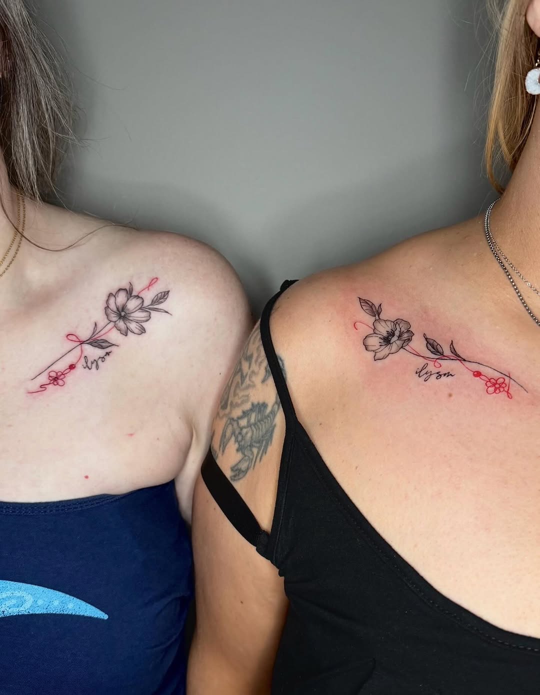 Tattoo by @branditattoos โ fine_line, lettering_script