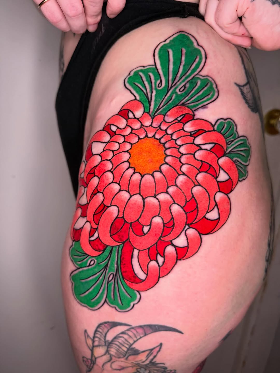 Tattoo by @babyjesus_tattoos — japanese_irezumi, illustrative