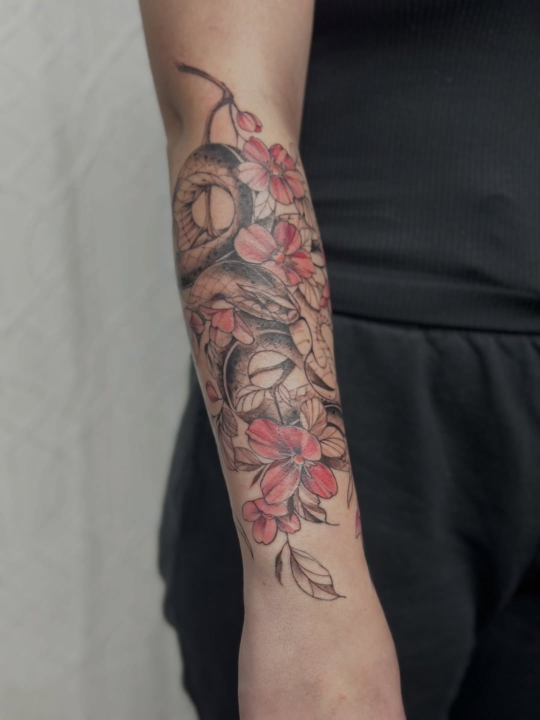 Tattoo by @apes.ttt โ japanese_irezumi, black_and_grey