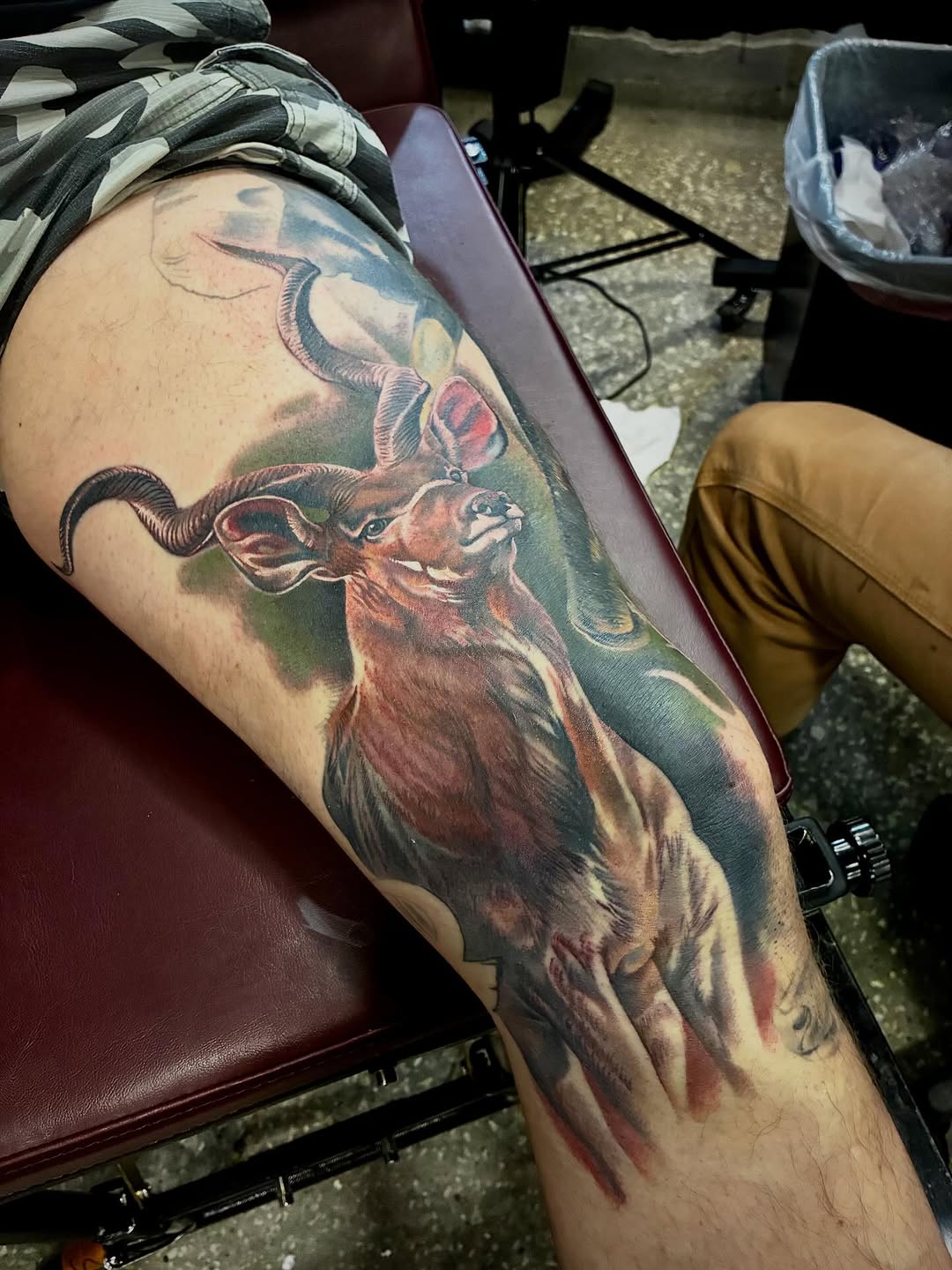 Tattoo by @wolffmantattoo — realism