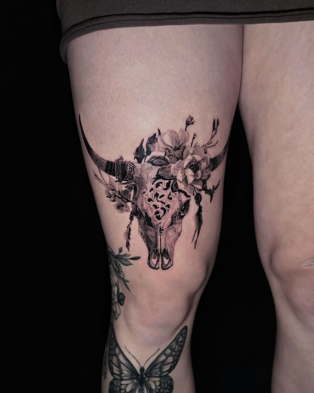 Tattoo by @leo.tattooatl — black_and_grey, realism