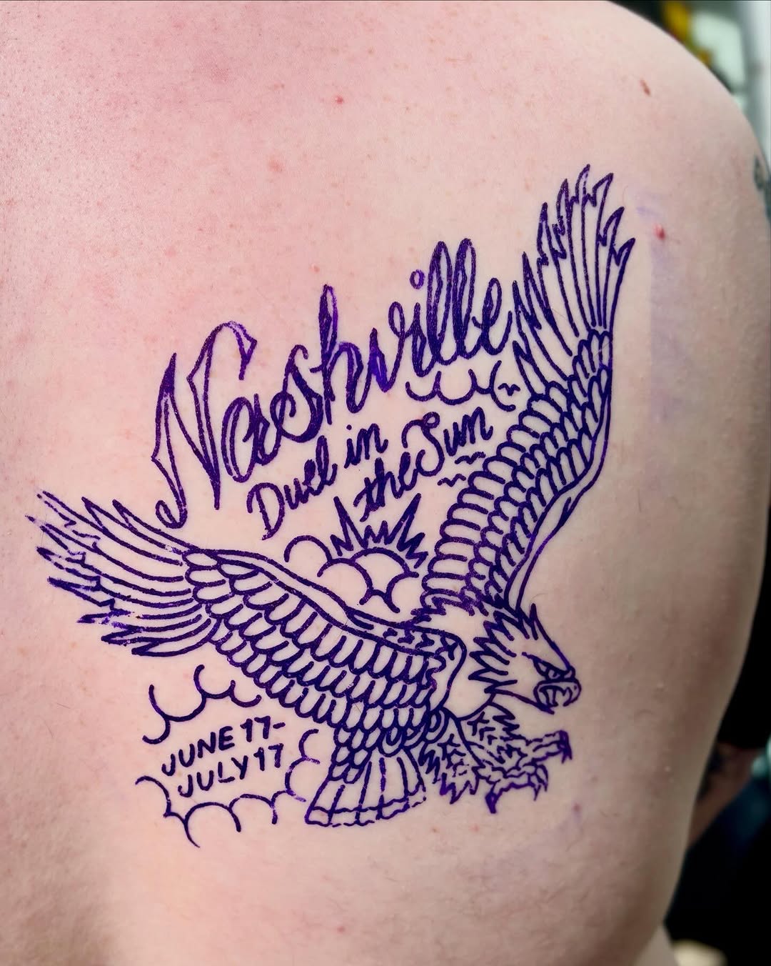 Tattoo by @tiaxcave — illustrative, lettering_script