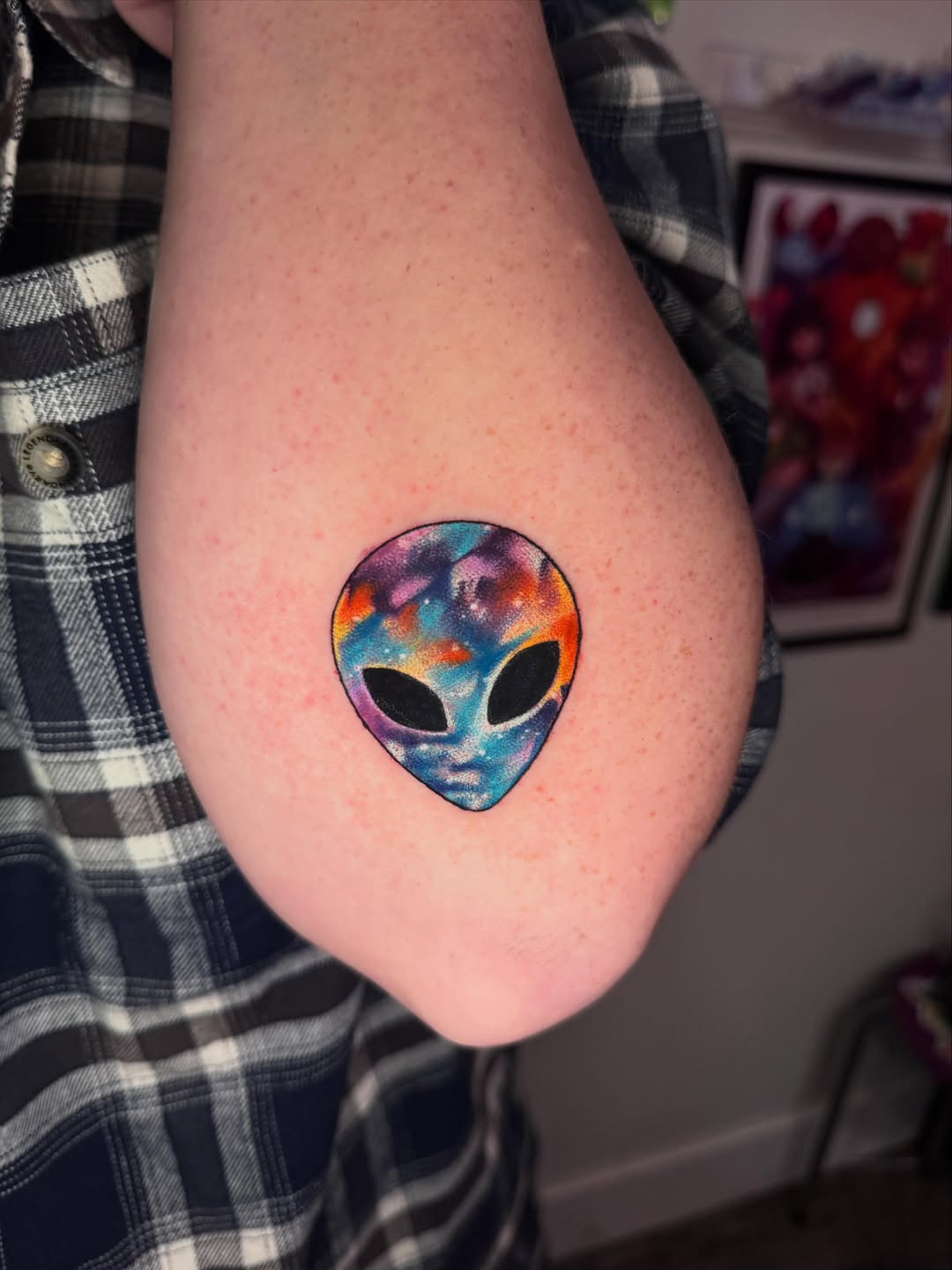Tattoo by @alexis.tattoos — realism, watercolor