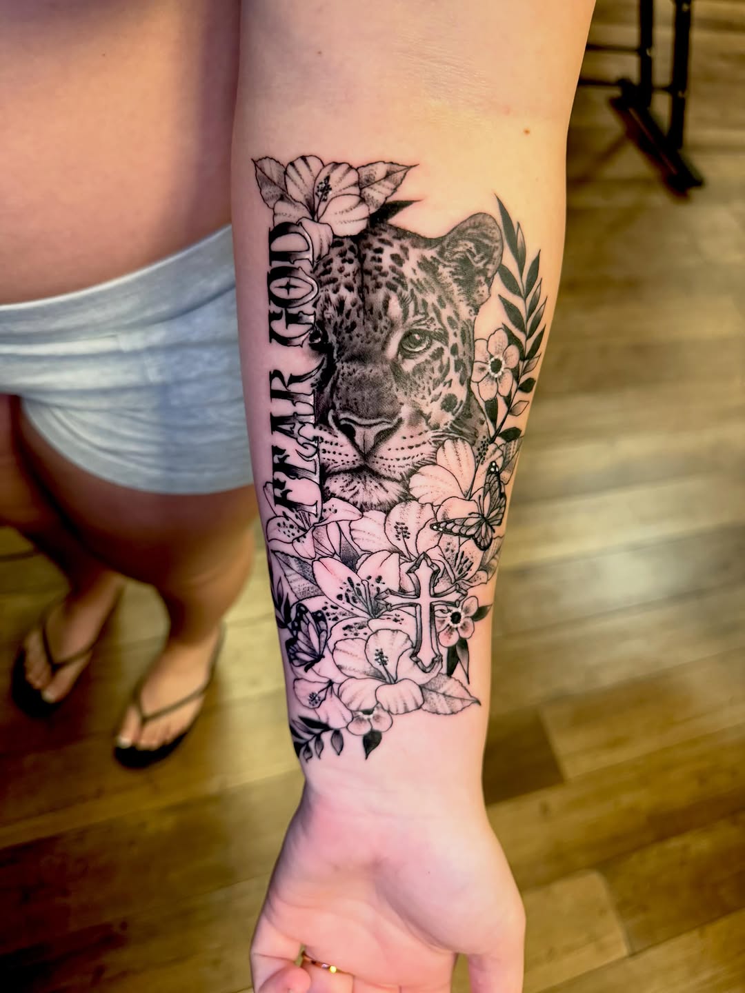 Tattoo by @paul_calhoun_jr — black_and_grey, realism
