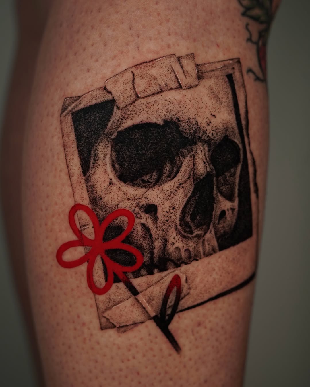 Tattoo by @doomedtattoo — black_and_grey, realism