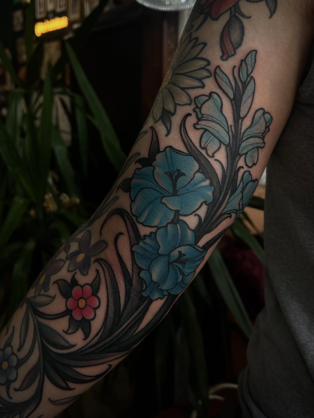 Tattoo by @karinatattoos β illustrative, black_and_grey