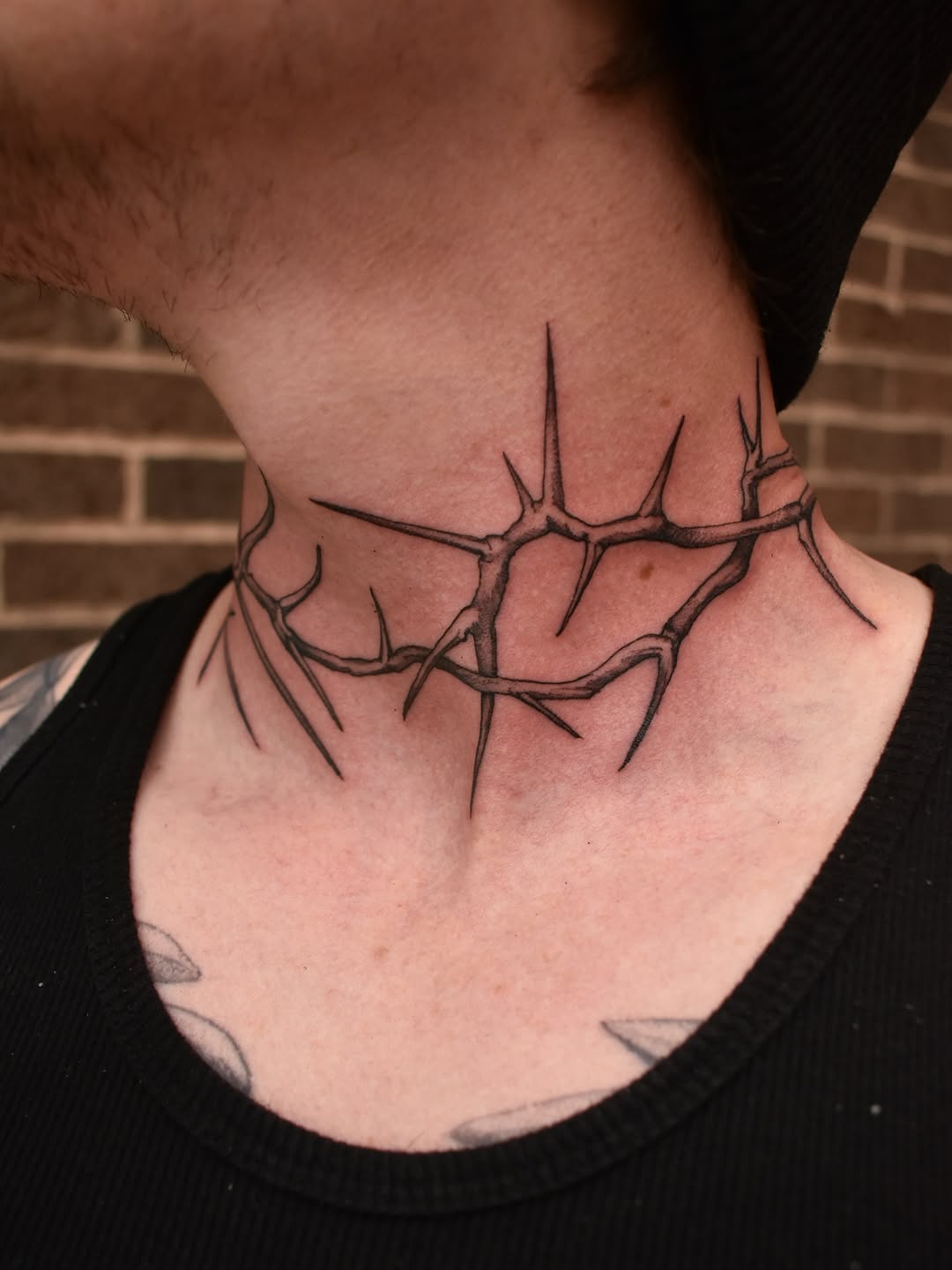 Tattoo by @legend_eli — blackwork, illustrative