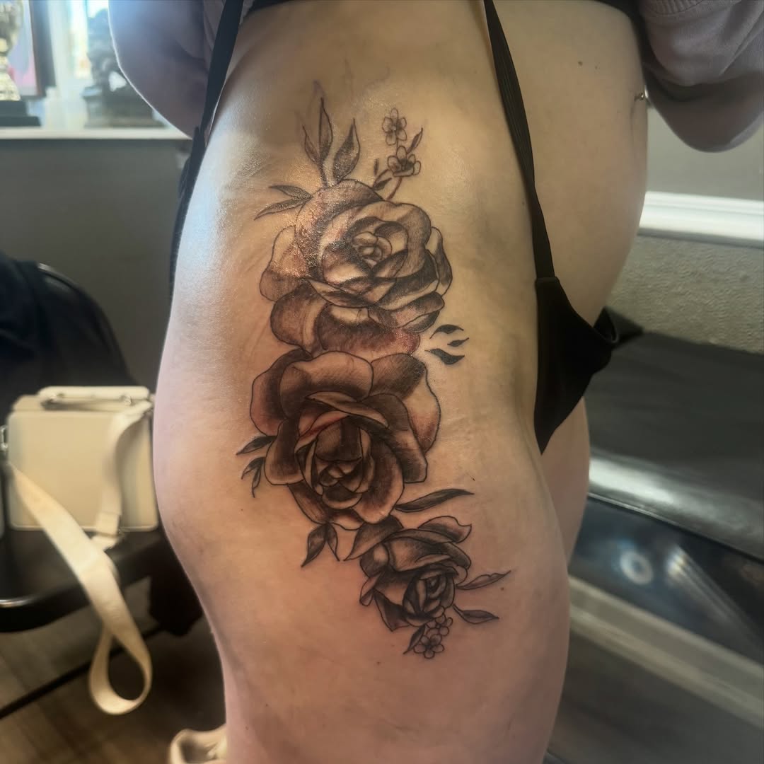 Tattoo by @lexgetinked โ black_and_grey, realism