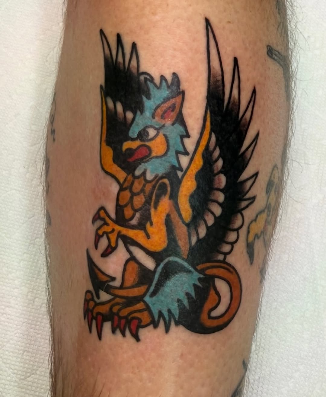 Tattoo by @bigmoon_18 — american_traditional