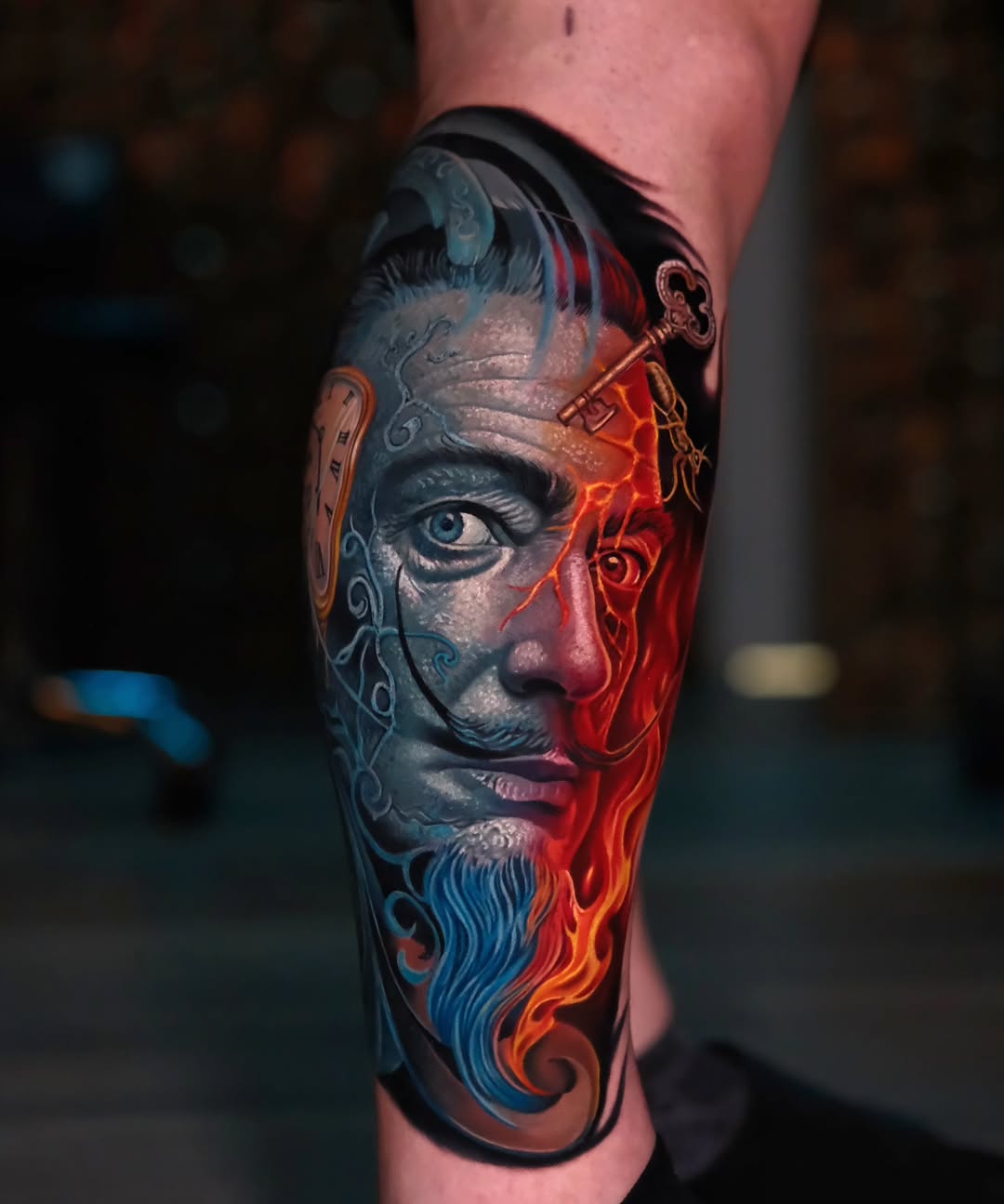 Tattoo by @wonderful.ink — realism, surrealism