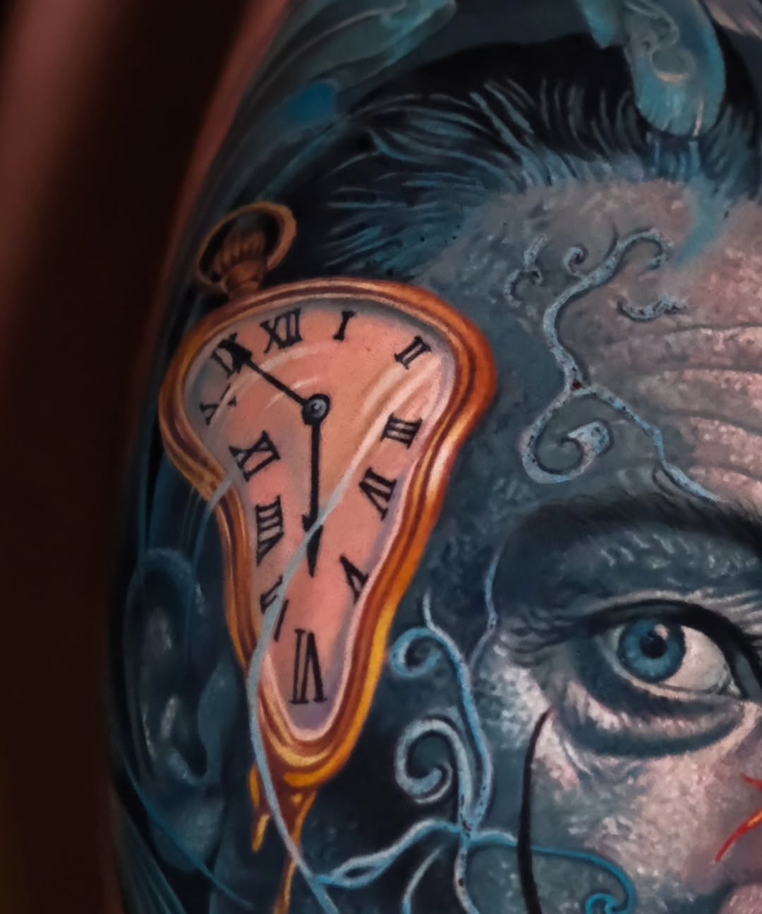 Tattoo by @wonderful.ink — realism, surrealism
