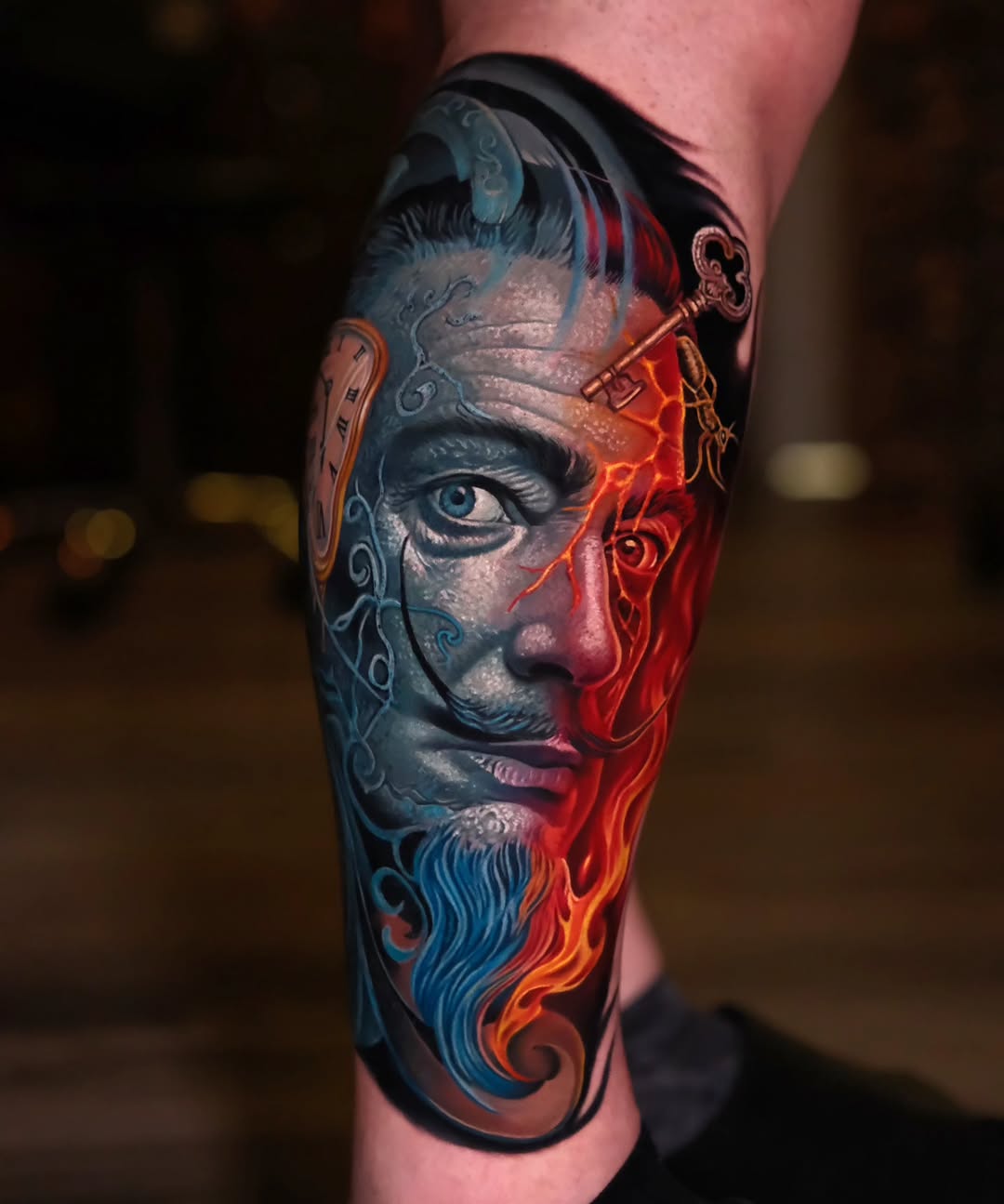 Tattoo by @wonderful.ink — realism, surrealism