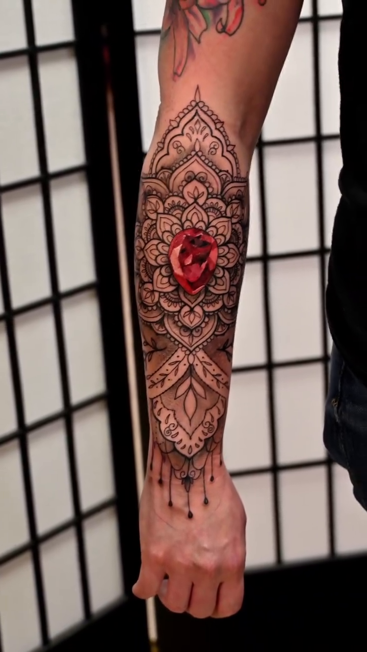 Tattoo by @ironmiketattoos — ornamental