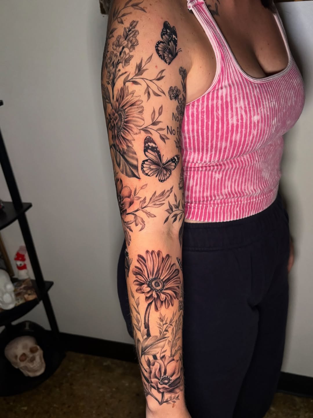 Tattoo by @hbones_artistry — black_and_grey, realism