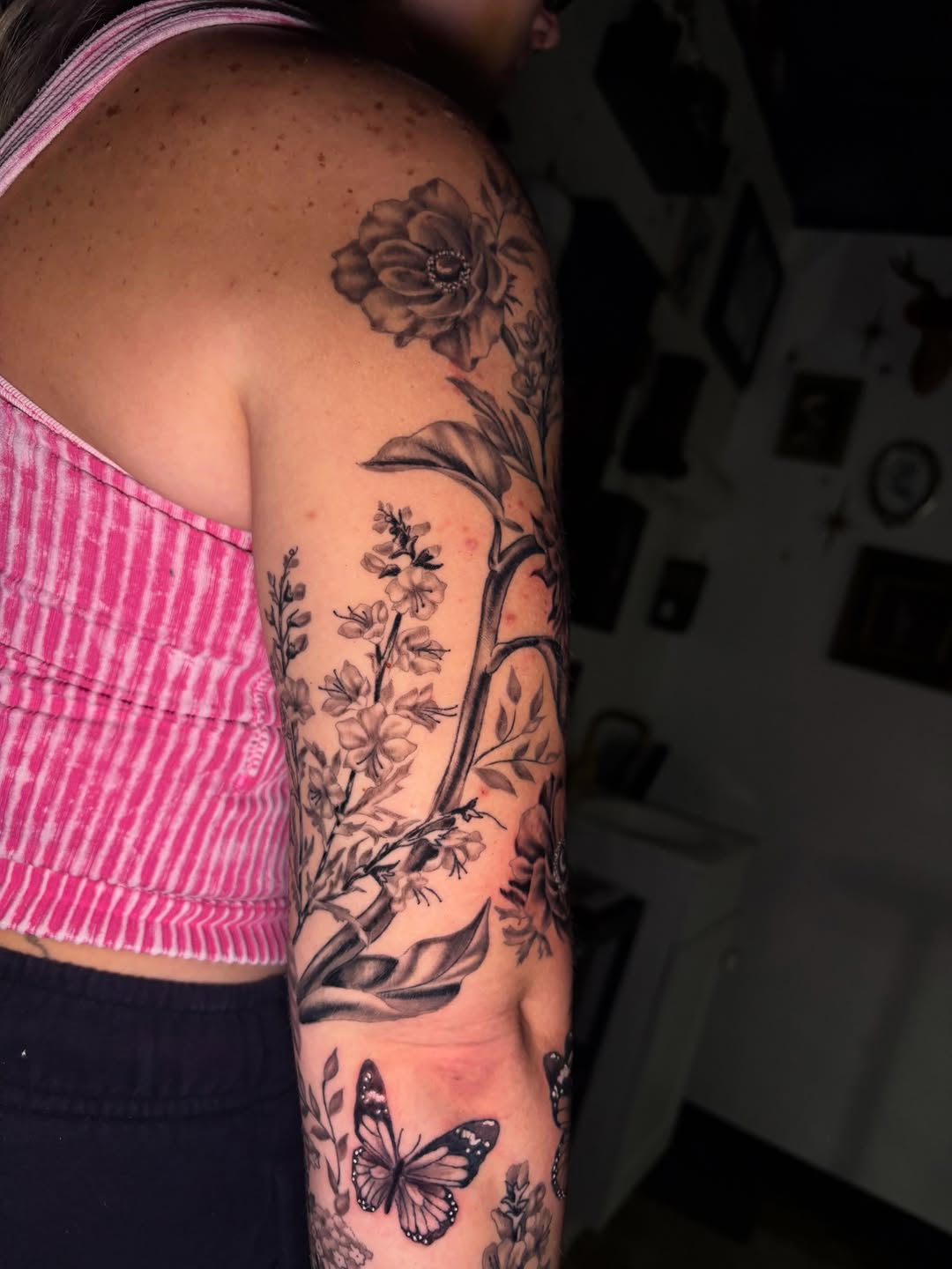 Tattoo by @hbones_artistry — realism, black_and_grey