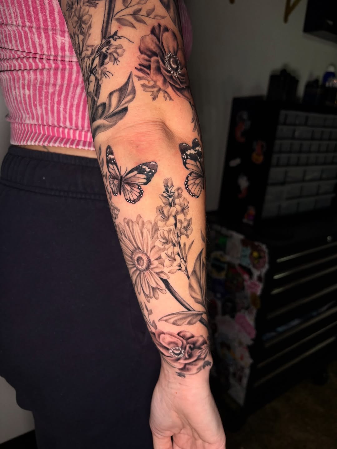 Tattoo by @hbones_artistry — black_and_grey, realism