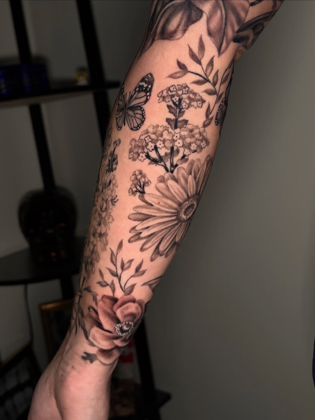 Tattoo by @hbones_artistry — black_and_grey, realism