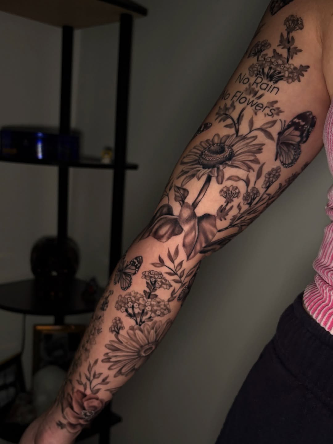 Tattoo by @hbones_artistry — black_and_grey, realism