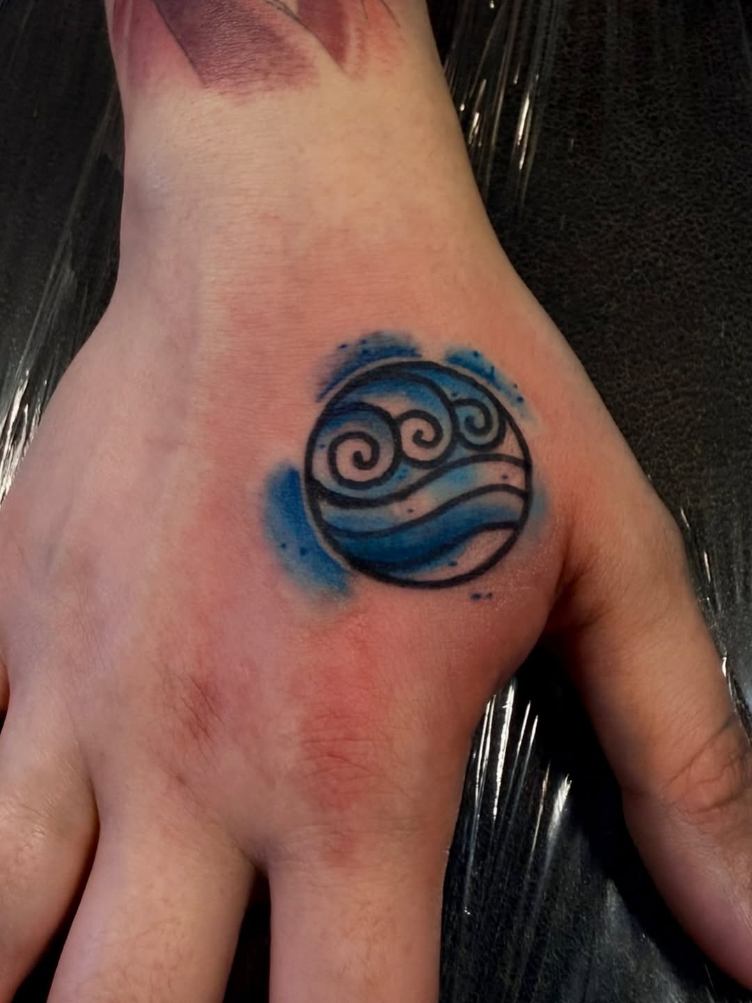 Tattoo by @zacclarktattoo — illustrative, watercolor