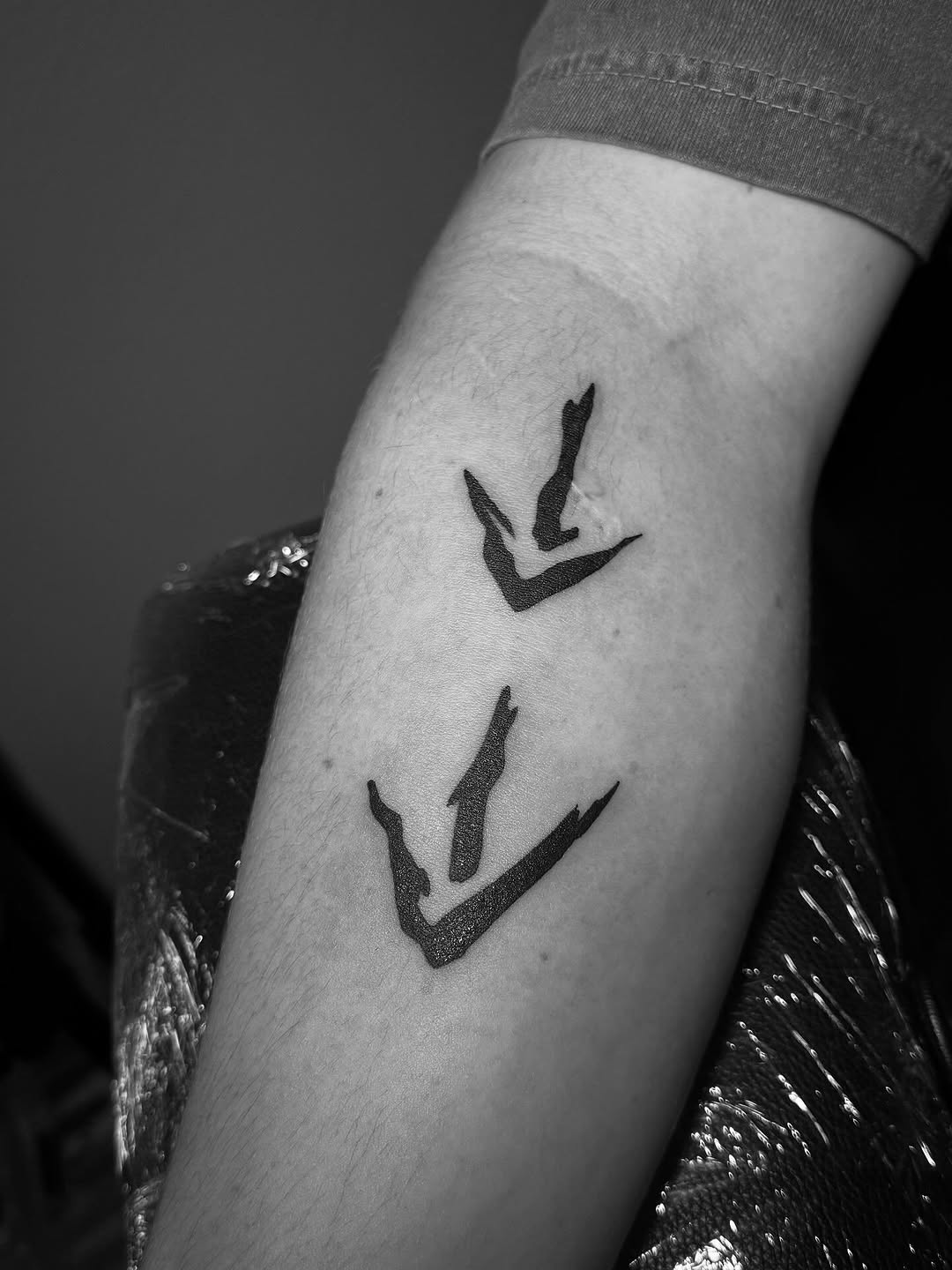 Tattoo by @a.michellearts — blackwork, illustrative