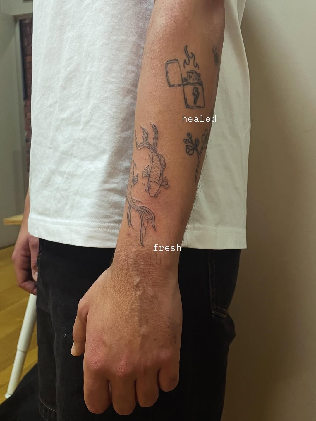 Tattoo by @titsfortatt — fine_line, illustrative