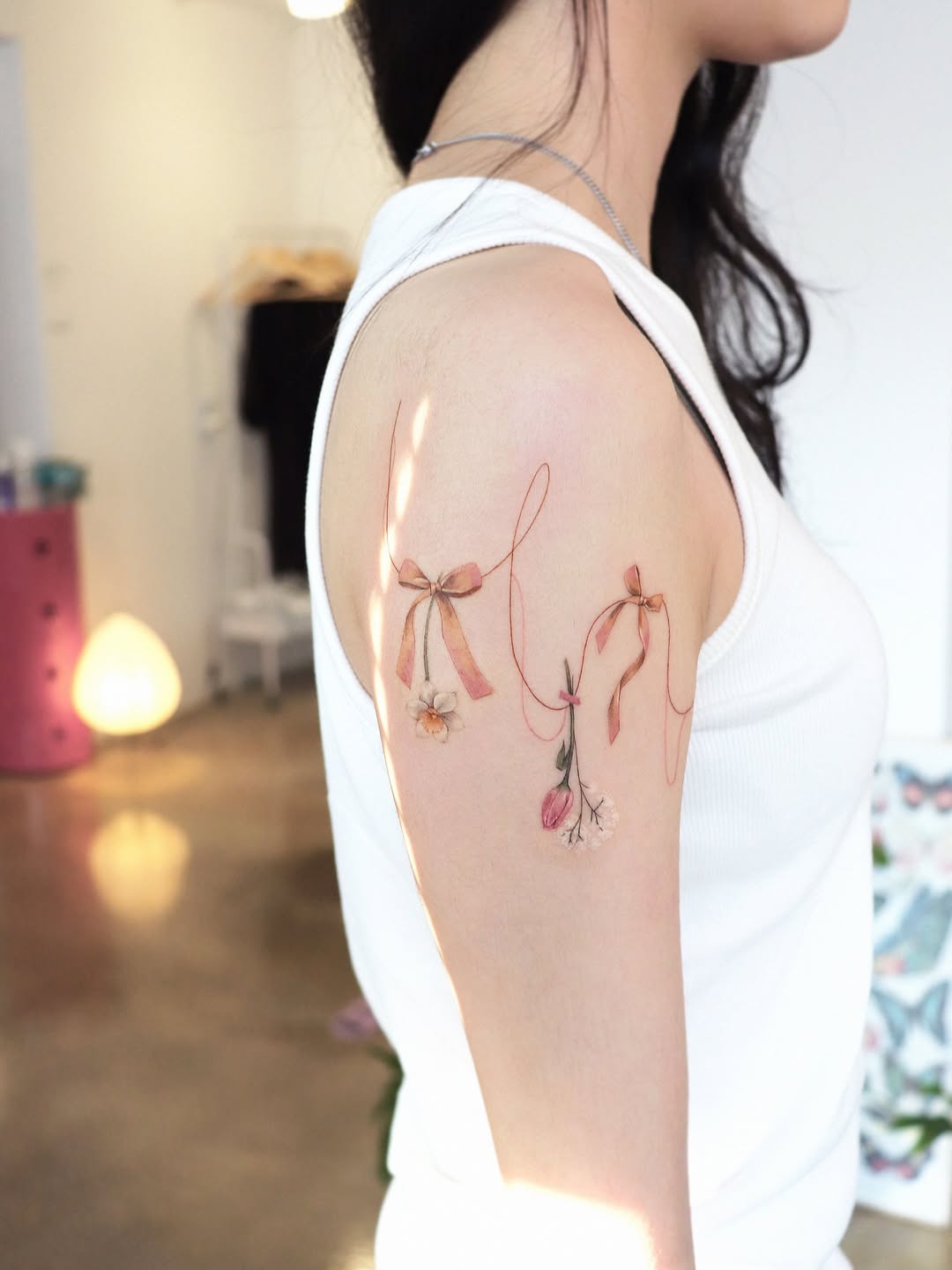 Tattoo by @vanilla__tattoo — fine_line, watercolor