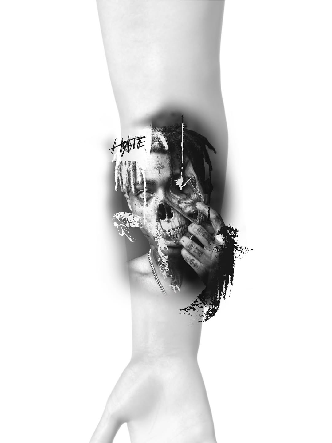 Tattoo by @_via_saru — blackwork, realism