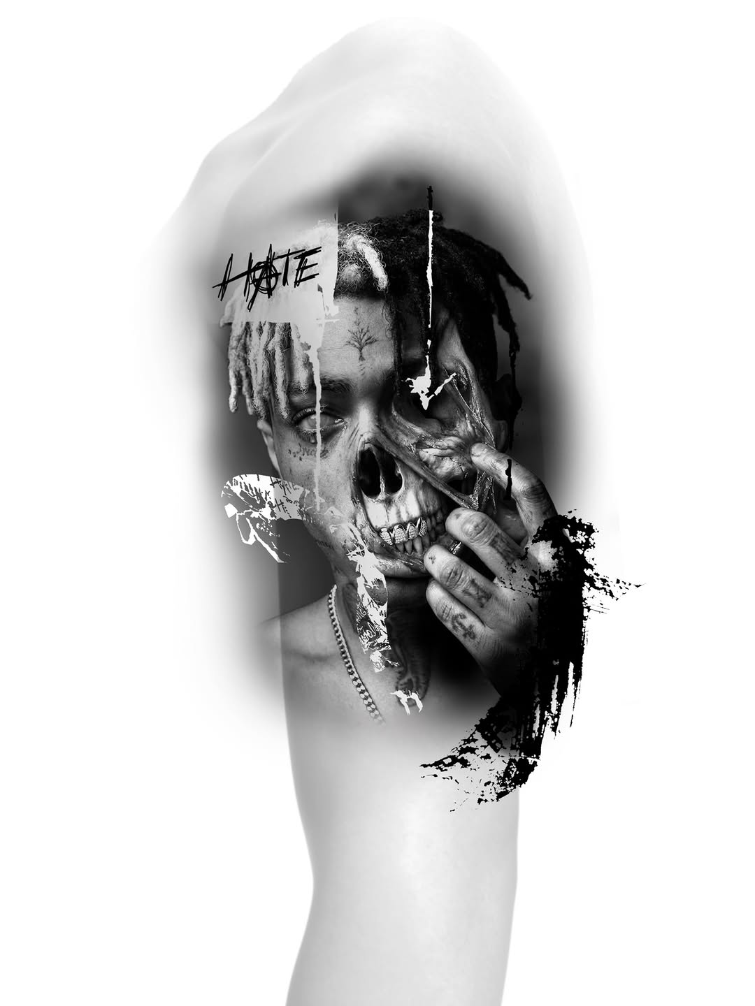 Tattoo by @_via_saru — illustrative, dark_realism