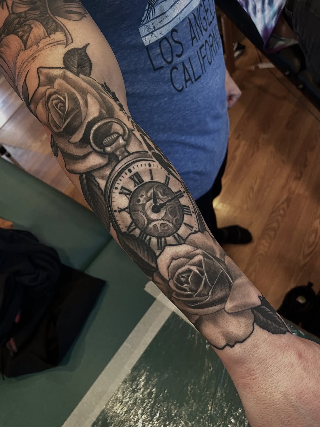 Tattoo by @ianspong — black_and_grey, realism