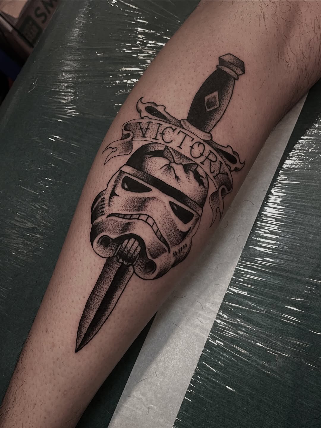 Tattoo by @ianspong — american_traditional, illustrative