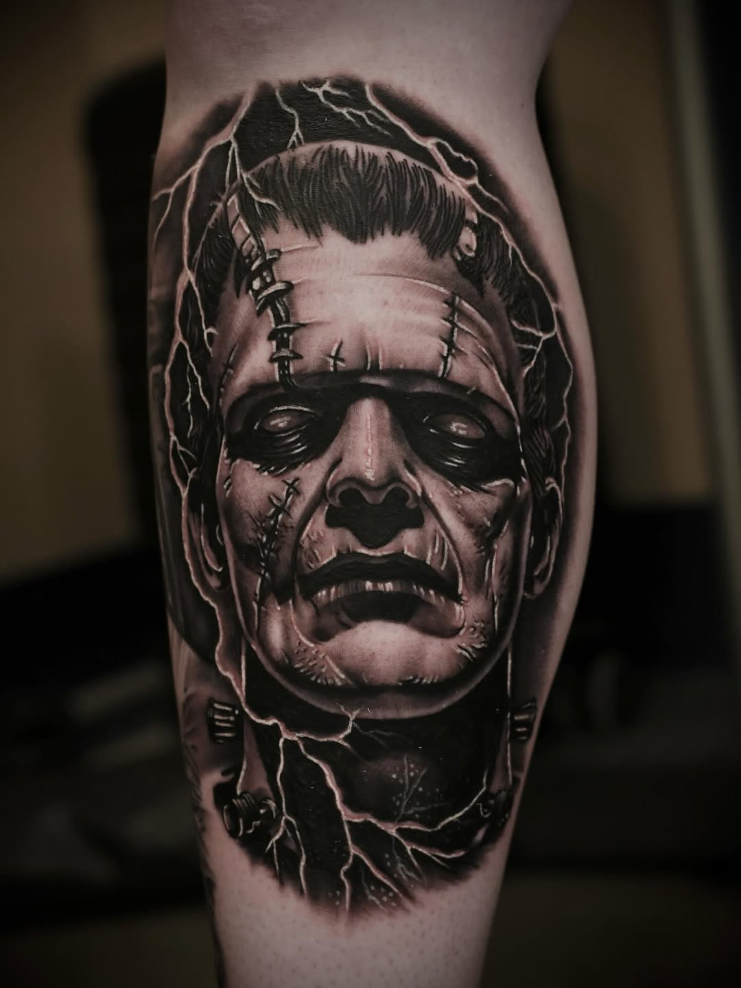 Tattoo by @anthonyclesceritattoo — realism, dark_realism
