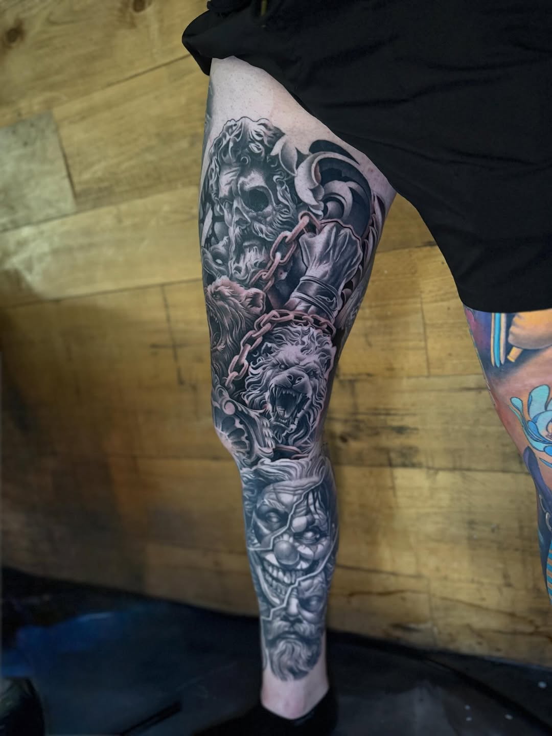 Tattoo by @milesjtattoos — realism, dark_realism