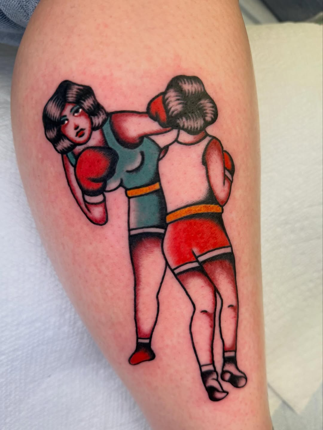 Tattoo by @babyjesus_tattoos — american_traditional, illustrative