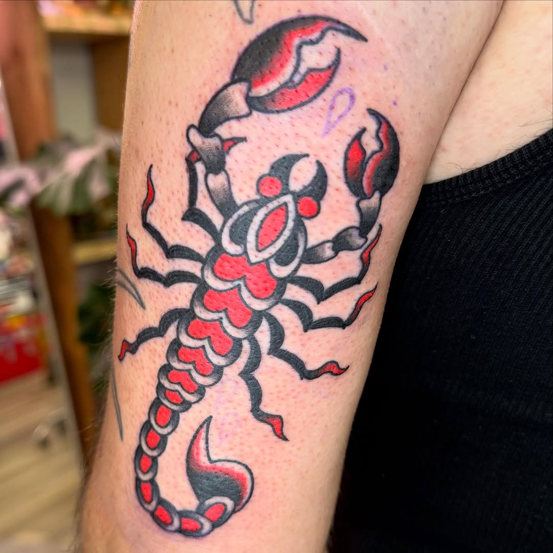 Tattoo by @penguinsfly — american_traditional, illustrative