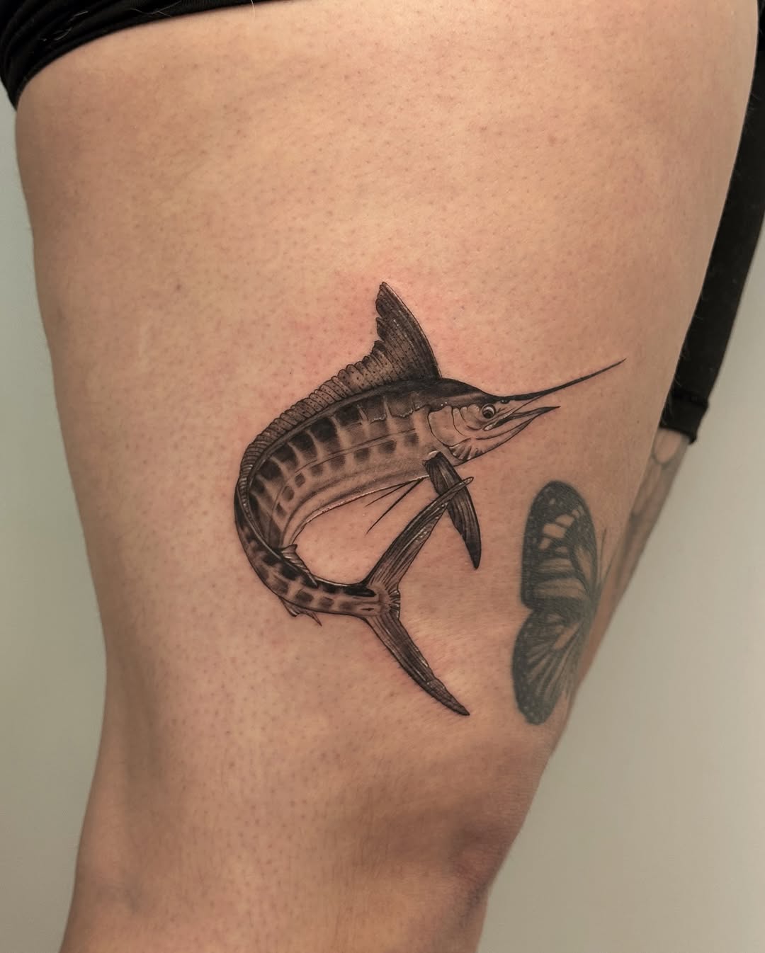 Tattoo by @giannatattoos — black_and_grey, realism
