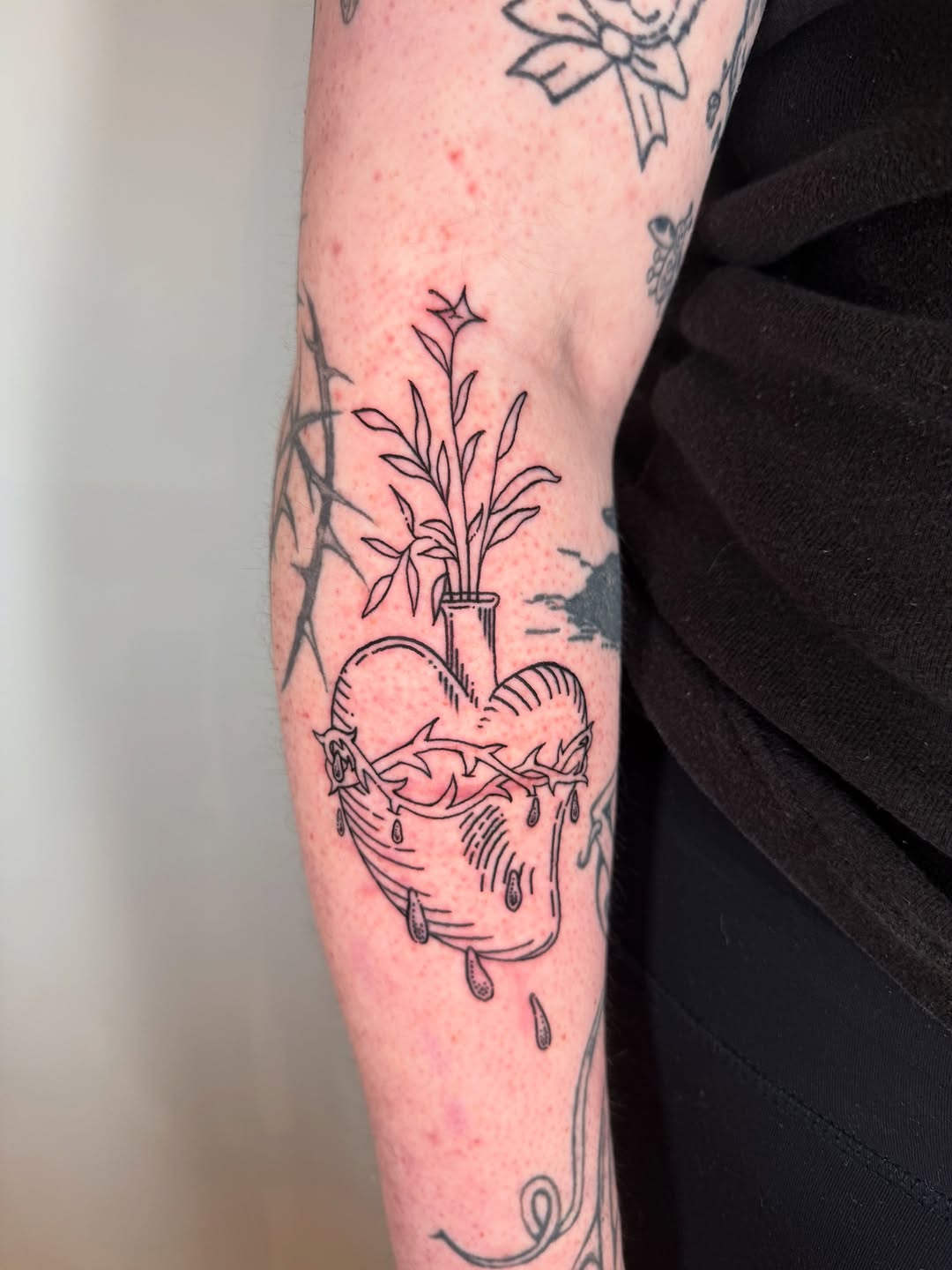 Tattoo by @fromfinlandwithluv โ illustrative, black_and_grey