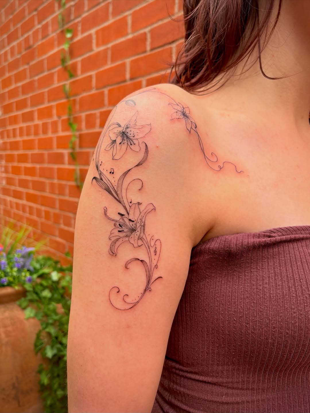 Tattoo by @tattotos — fine_line