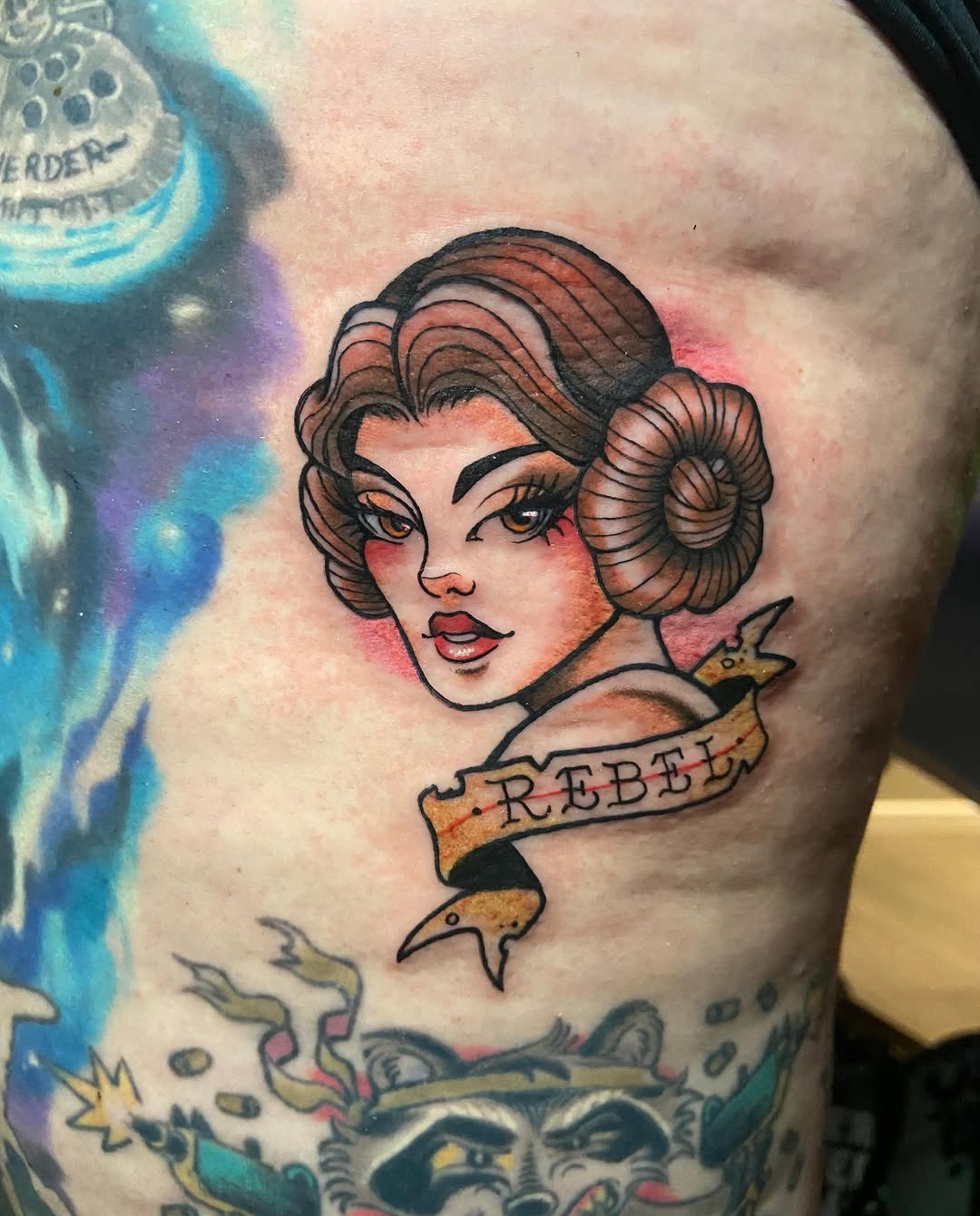 Tattoo by @bonechillingink โ american_traditional, illustrative