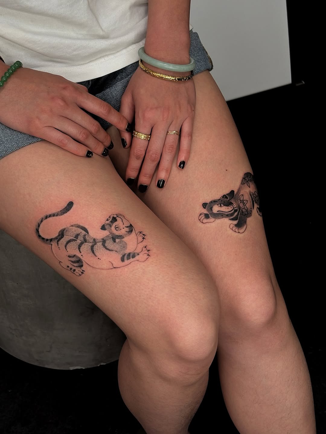 Tattoo by @sagodripp — japanese_irezumi, black_and_grey