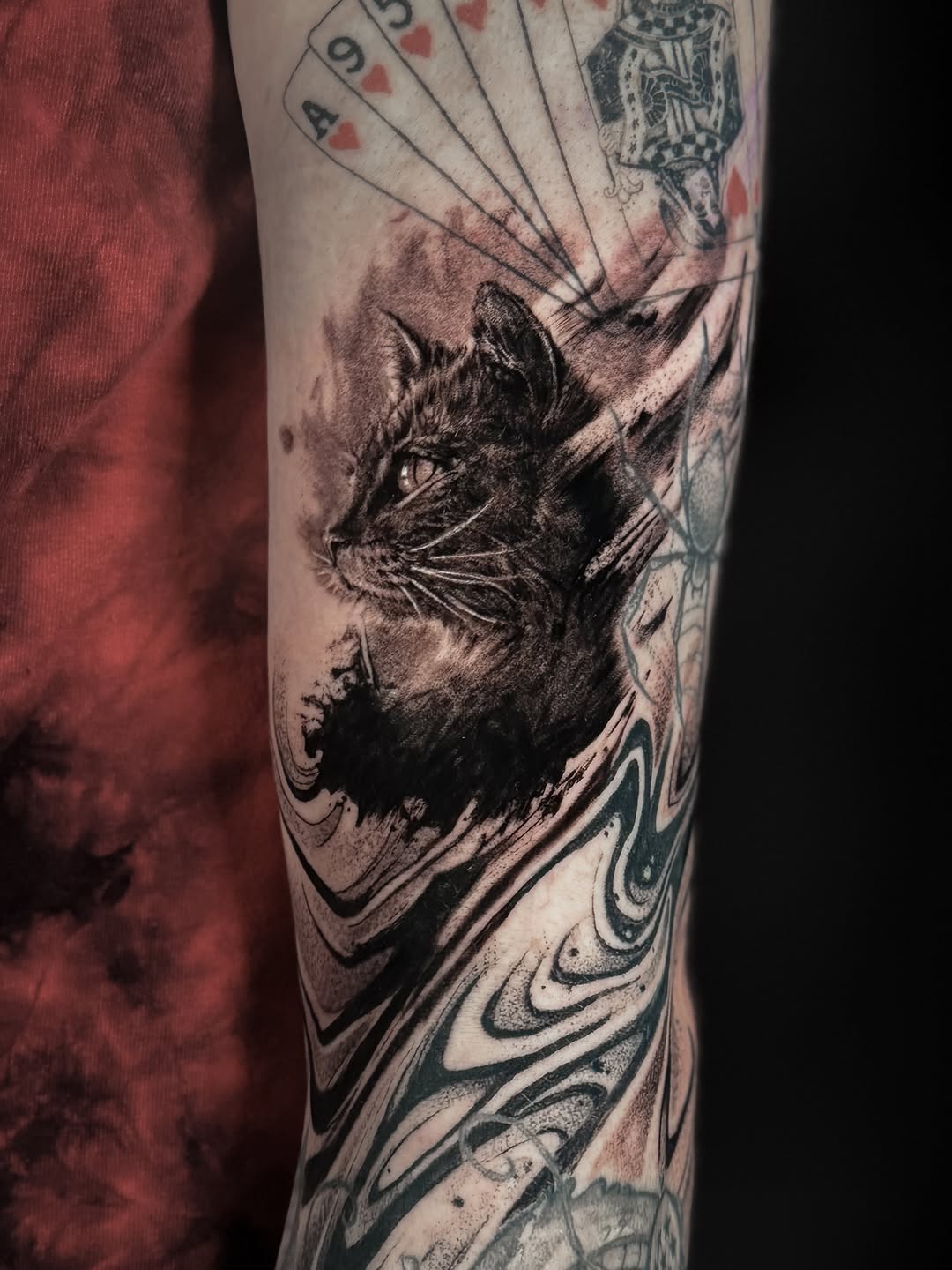 Tattoo by @vincelau.tattoos โ realism, blackwork