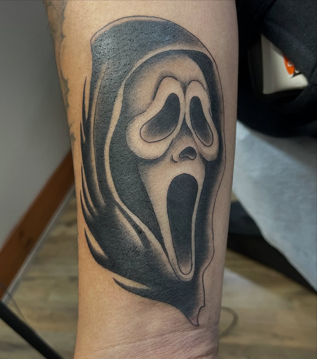 Tattoo by @ajo.ink — black_and_grey, realism