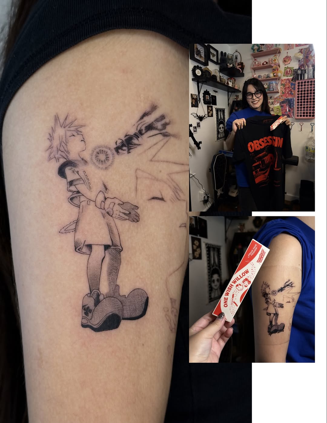Tattoo by @chaotictattoo — illustrative, black_and_grey