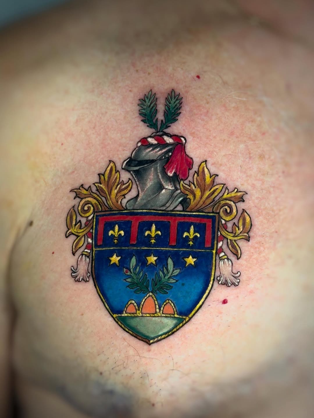 Tattoo by @saveriatattoos — illustrative, realism