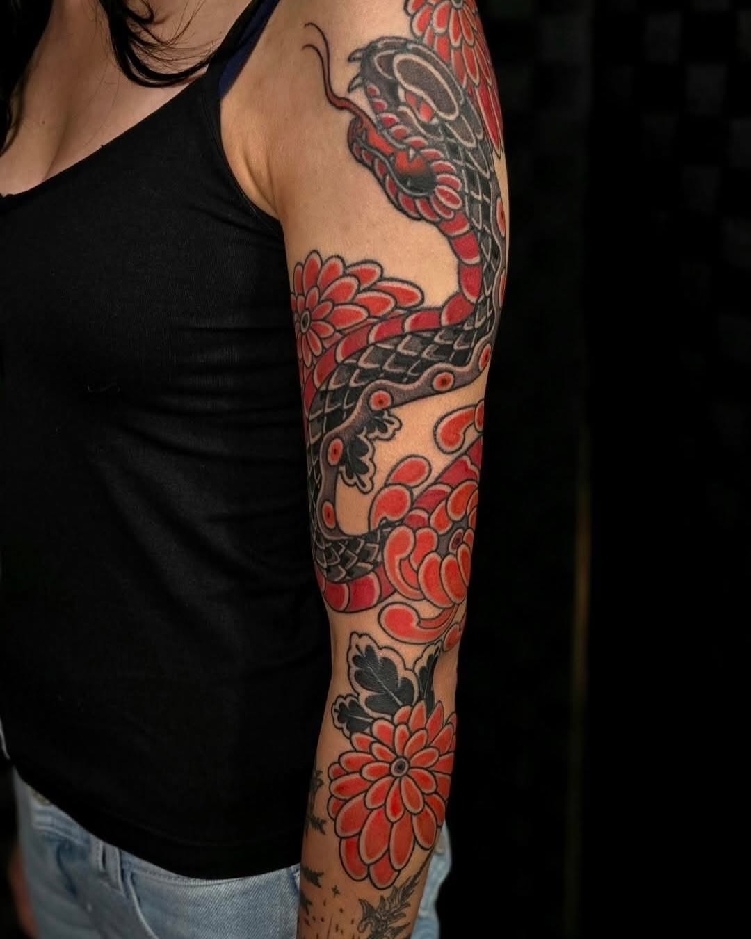 Tattoo by @john.sunderland โ japanese_irezumi, blackwork