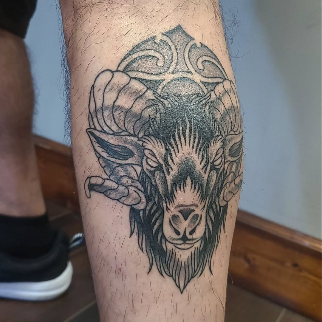 Tattoo by @drvodkatattoos — black_and_grey
