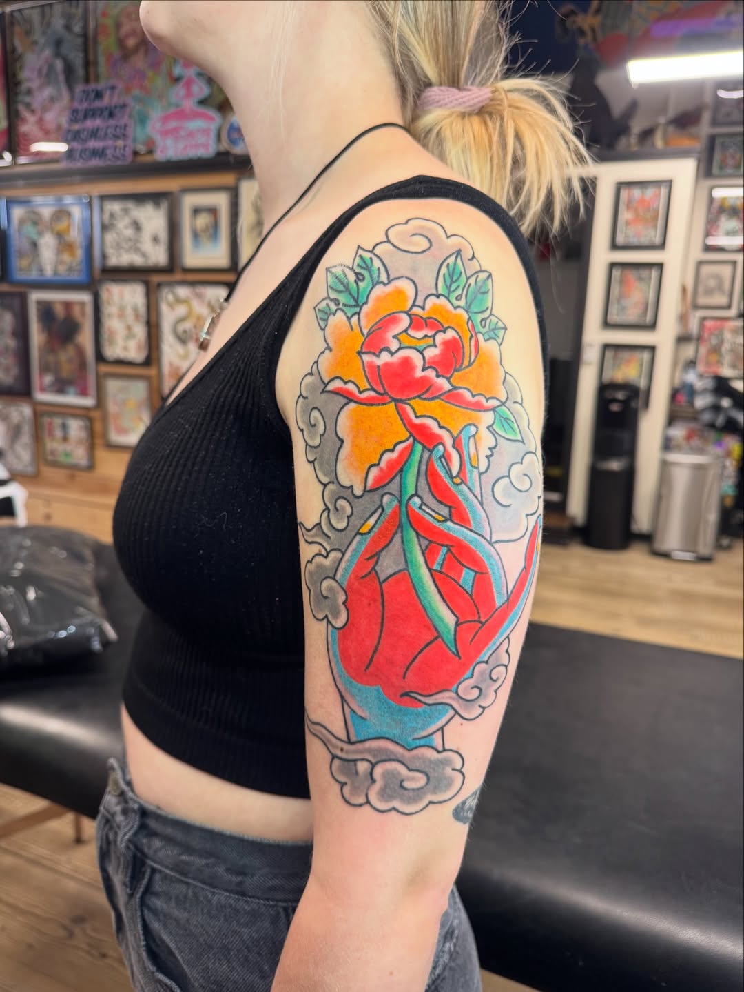 Tattoo by @me_my_self — japanese_irezumi, neo_traditional