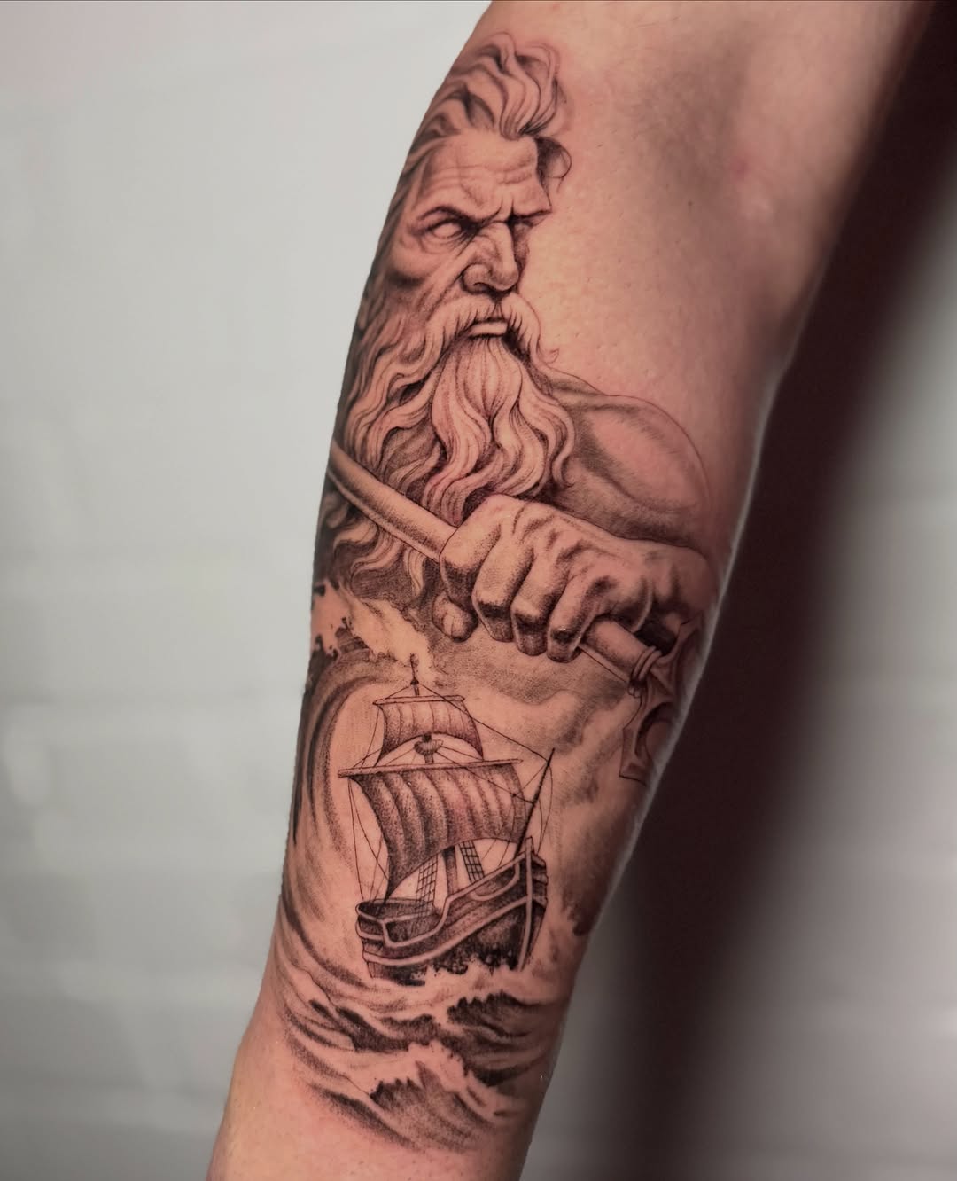 Tattoo by @tattoosbybradi — realism, black_and_grey